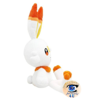 Officiële Pokemon knuffel Scorbunny San-ei 28cm (staand)